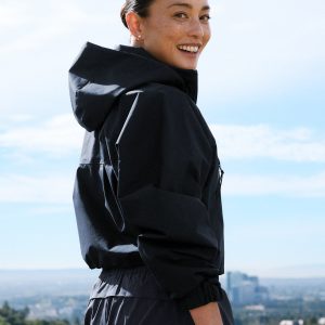 Rain Or Shine Adjustable Hooded Jacket