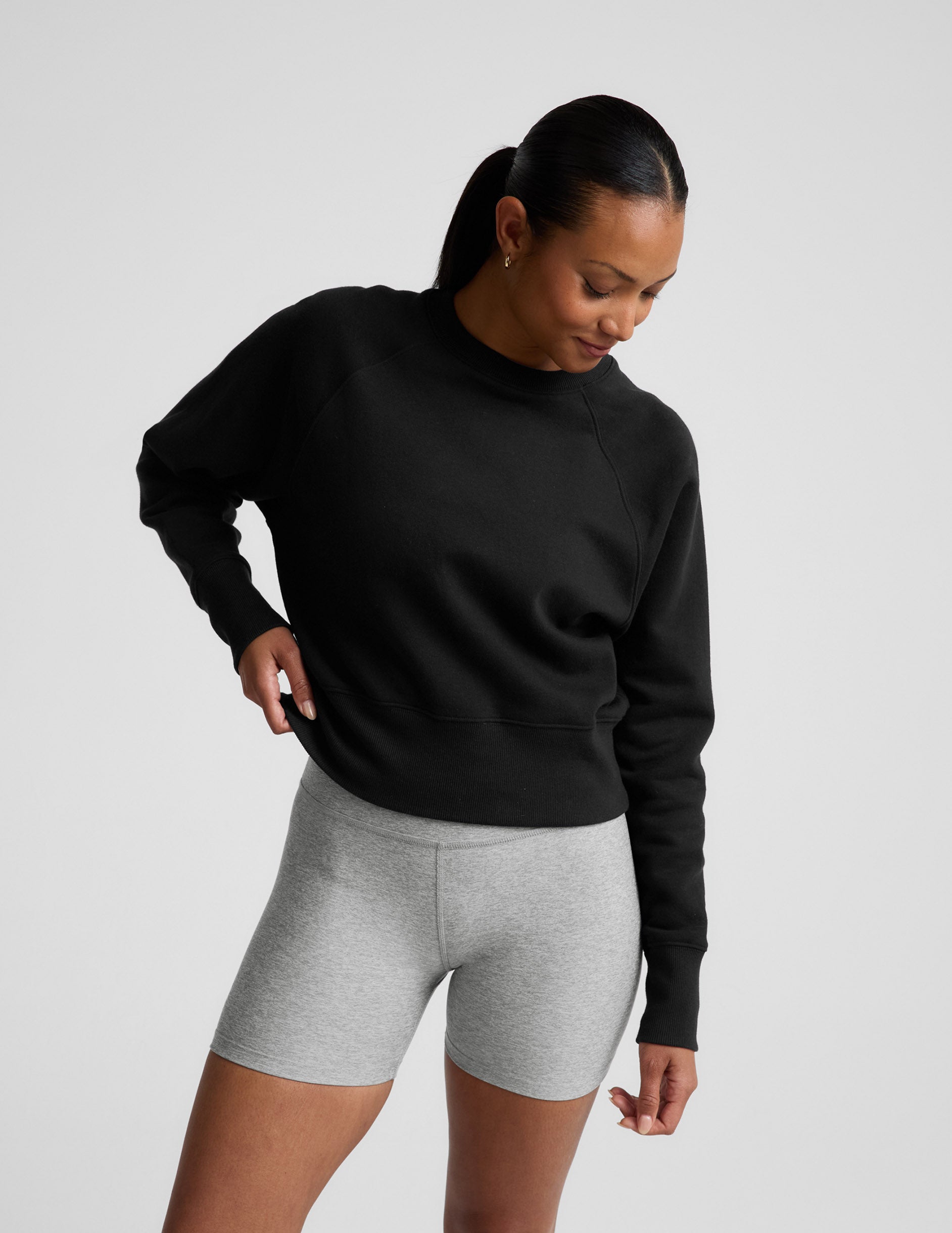 LuxeFleece Crewneck Sweatshirt - Image 4