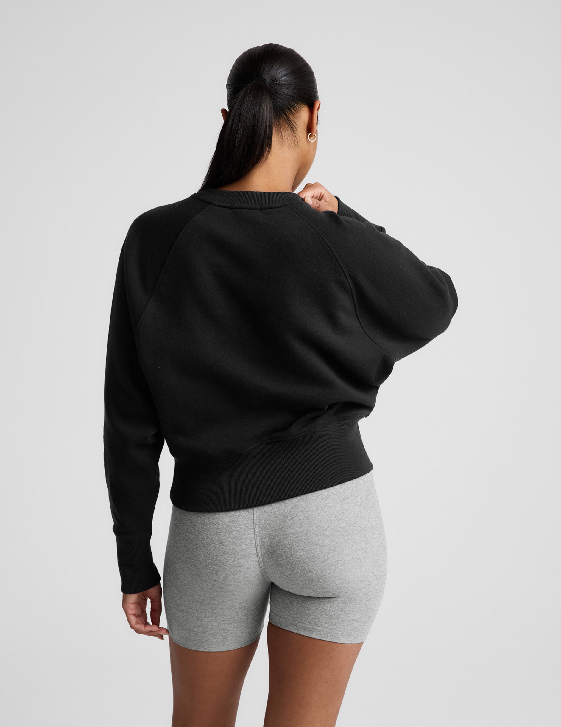LuxeFleece Crewneck Sweatshirt - Image 3
