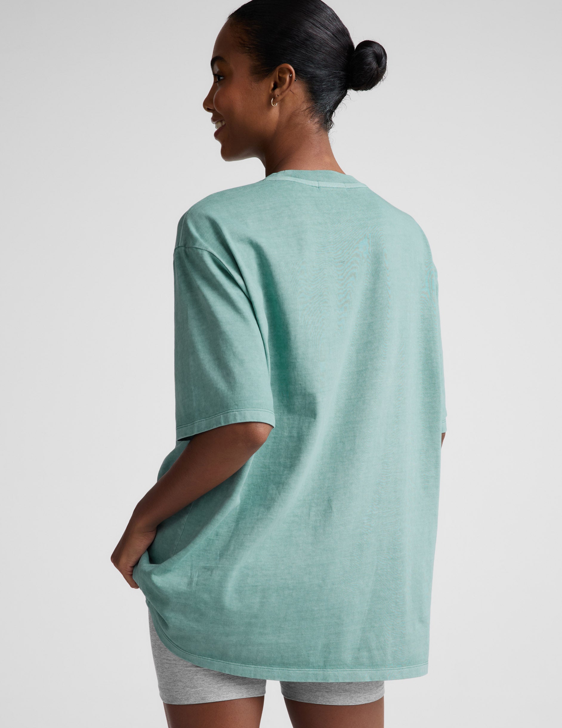 SoftKnit Better Than Ever Oversized Cotton Tee - Image 4
