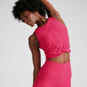 Featherweight Center Stage Cropped Tank