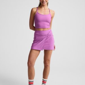 Midweight Spacedye Overlap Skirt