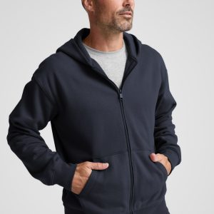 LuxeFleece Men's Full Zip Hoodie