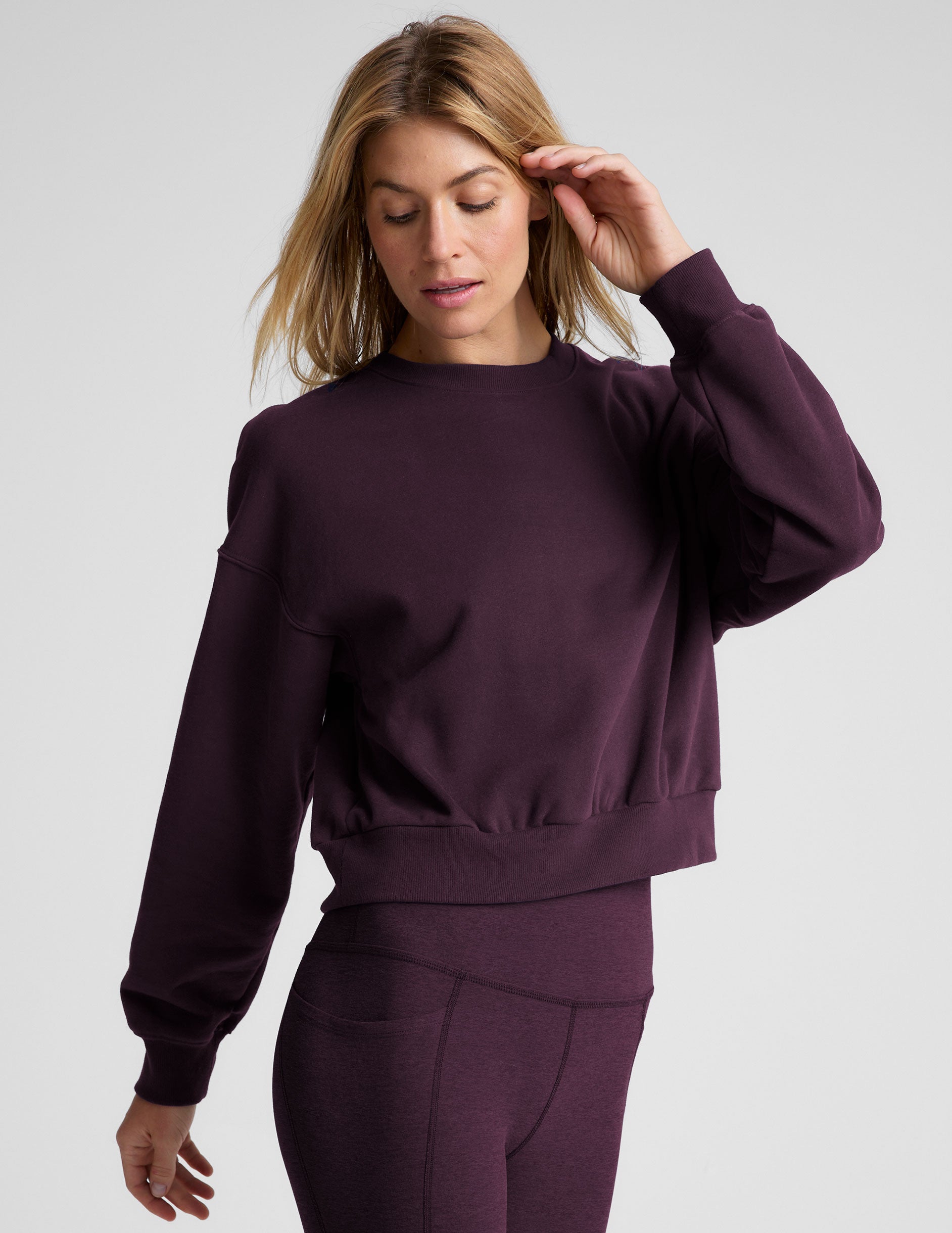 LuxeFleece Crewneck Sweatshirt - Image 2