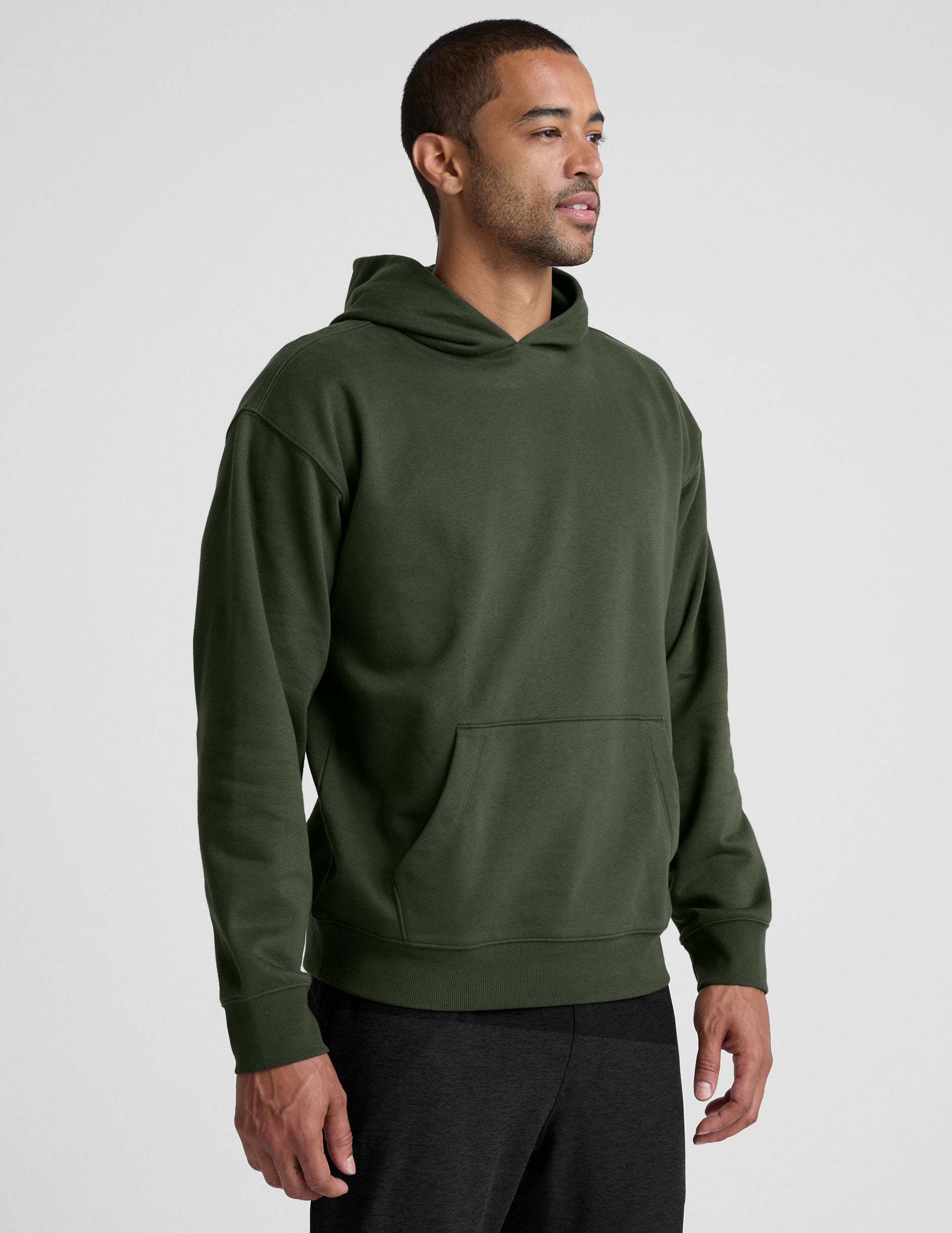 LuxeFleece Classic Men's Hoodie - Image 5
