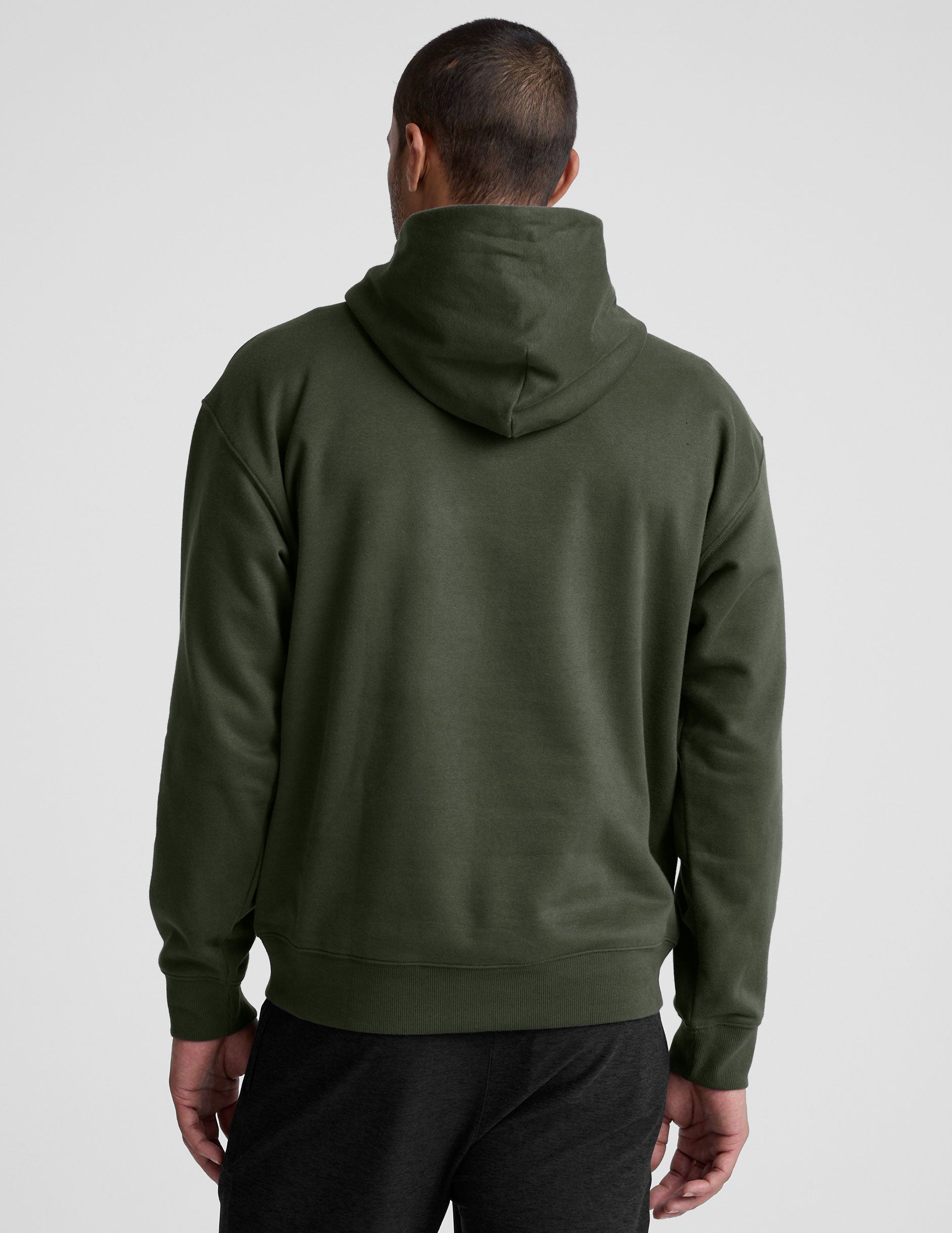 LuxeFleece Classic Men's Hoodie - Image 6