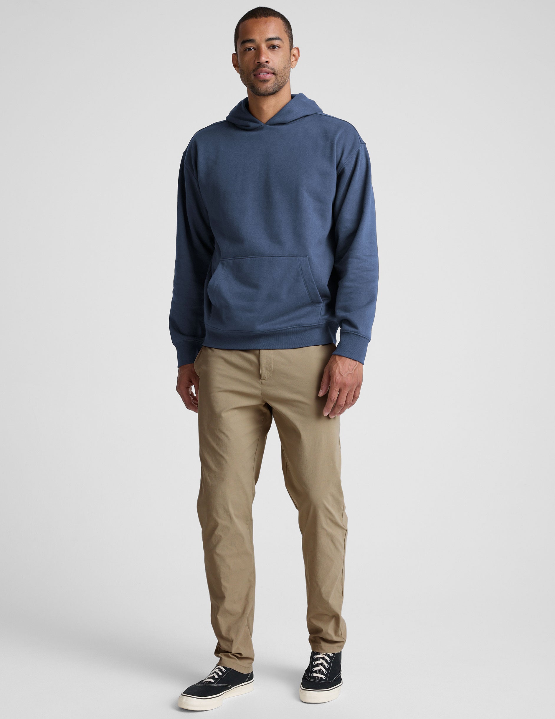 LuxeFleece Classic Men's Hoodie - Image 8
