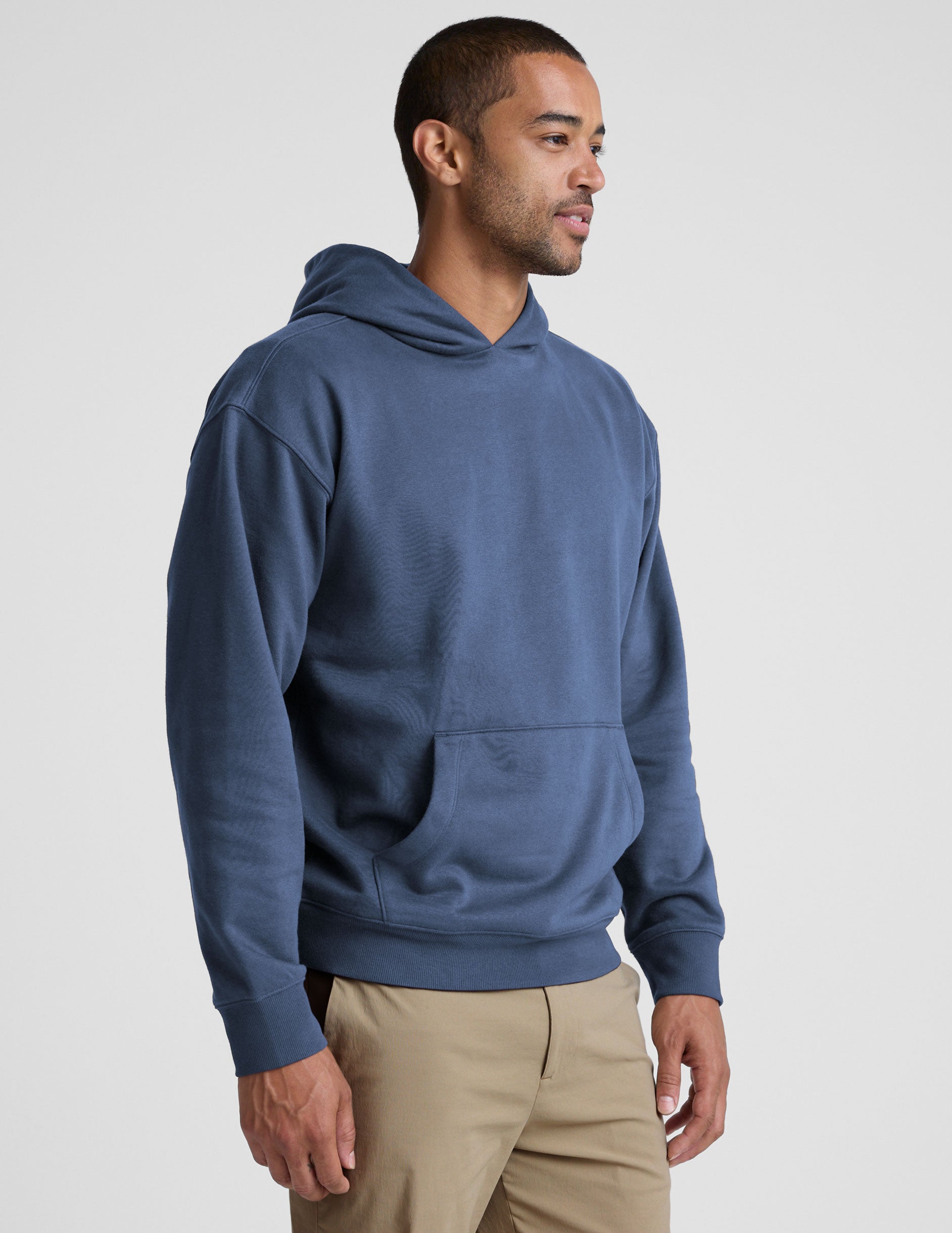 LuxeFleece Classic Men's Hoodie - Image 5