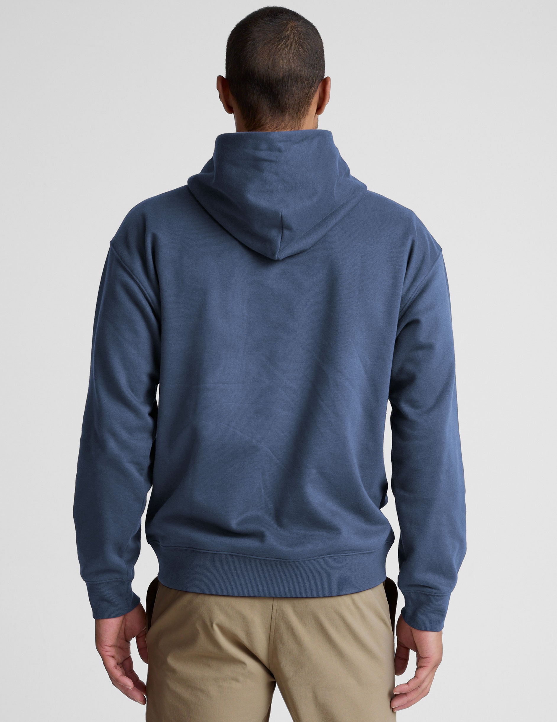 LuxeFleece Classic Men's Hoodie - Image 6