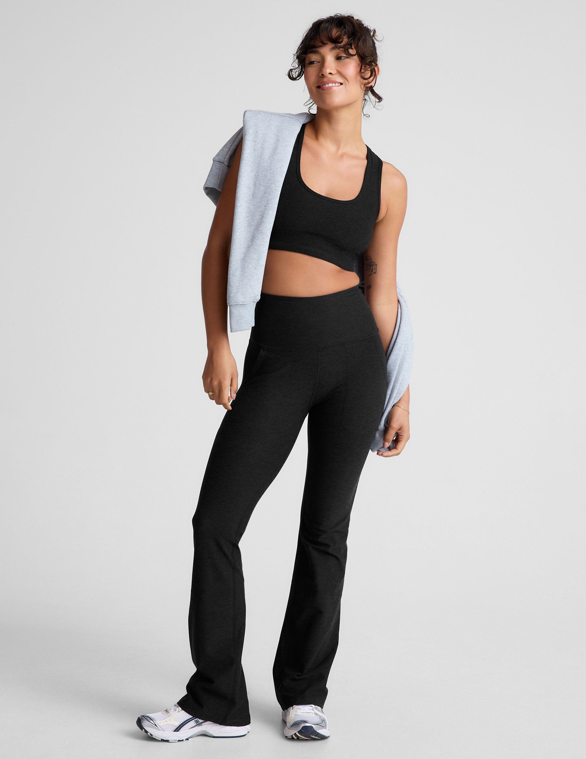 Spacedye High Waisted Practice Pocket Bootcut Pant 31