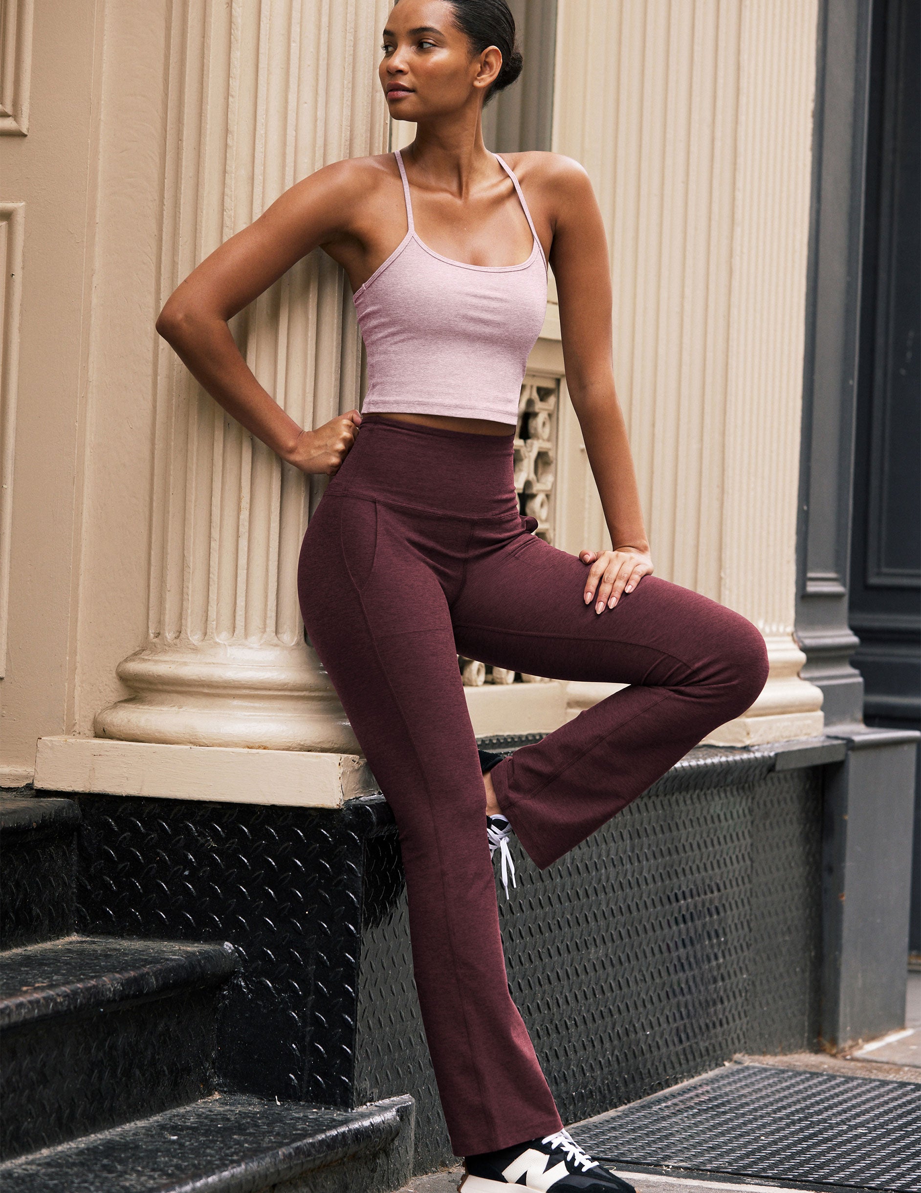 Spacedye High Waisted Practice Pocket Bootcut Pant 31