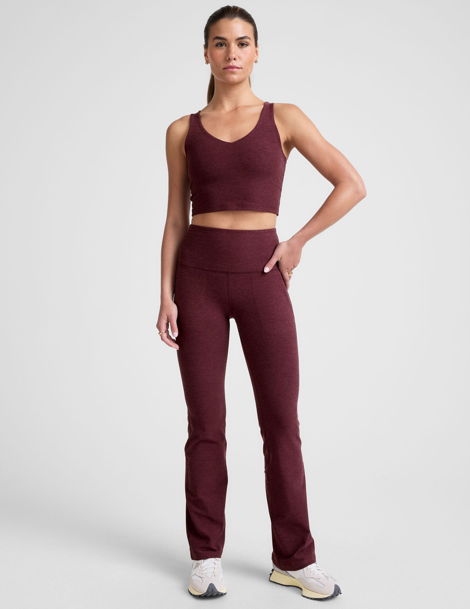 Spacedye High Waisted Practice Pocket Bootcut Pant 31 - Image 8