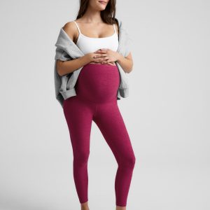 Spacedye Love the Bump Midi Maternity Legging