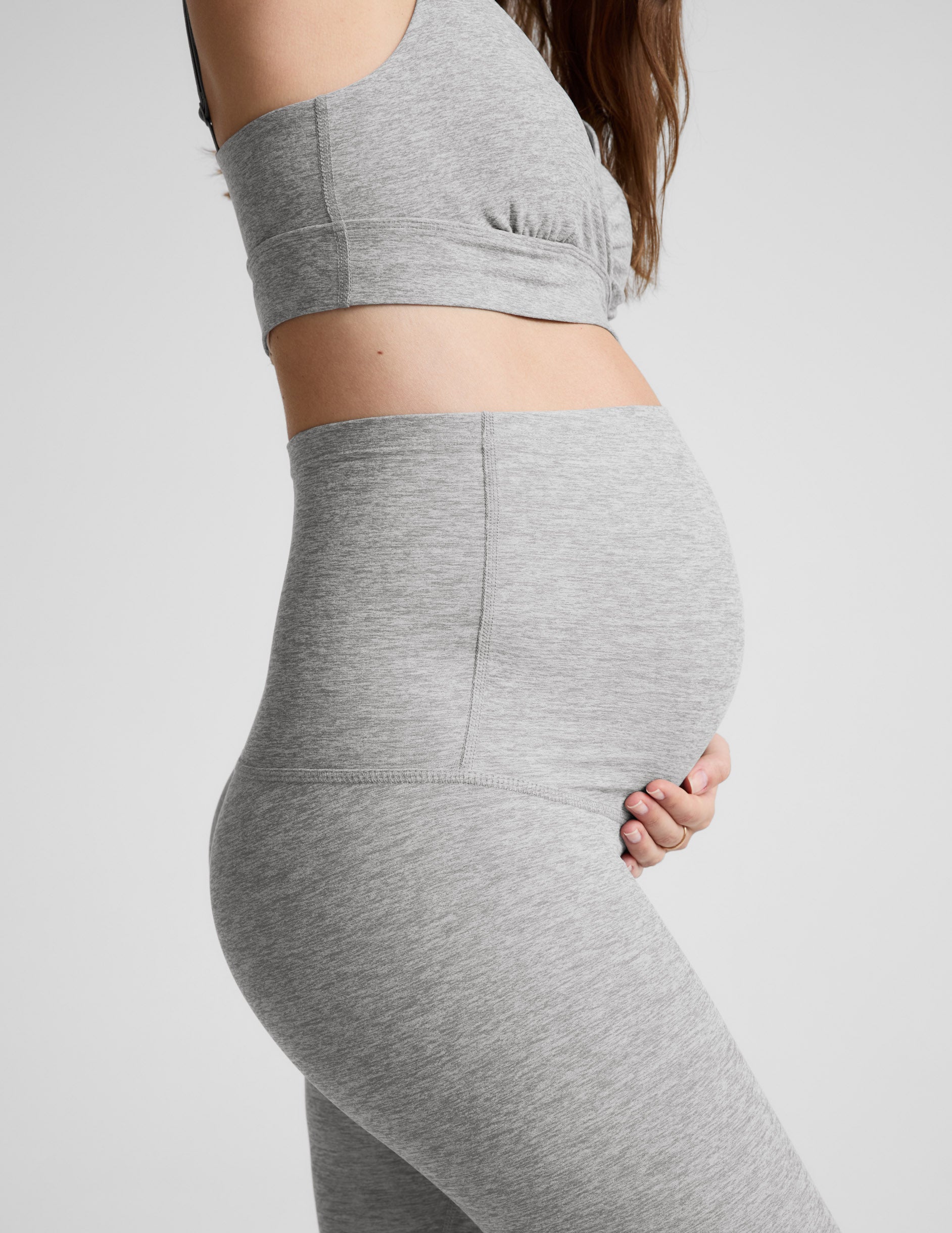 Spacedye Love the Bump Midi Maternity Legging - Image 4