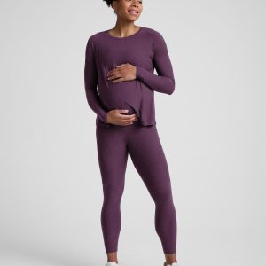 Spacedye Love the Bump Maternity Pocket Midi Legging