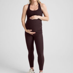 Spacedye Love the Bump Maternity Pocket Midi Legging