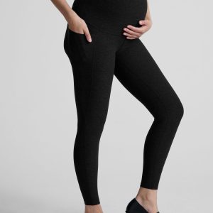 Spacedye Love the Bump Maternity Pocket Midi Legging