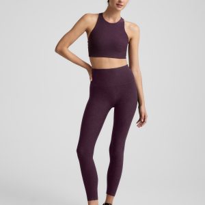 Spacedye No Front Seam Midi Legging