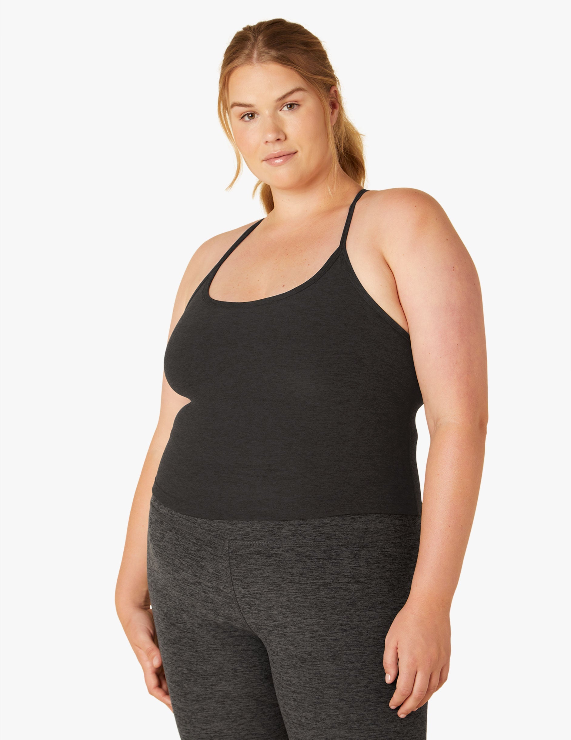 Spacedye Slim Racerback Cropped Tank - Image 11
