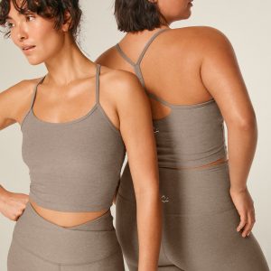 Spacedye Slim Racerback Cropped Tank