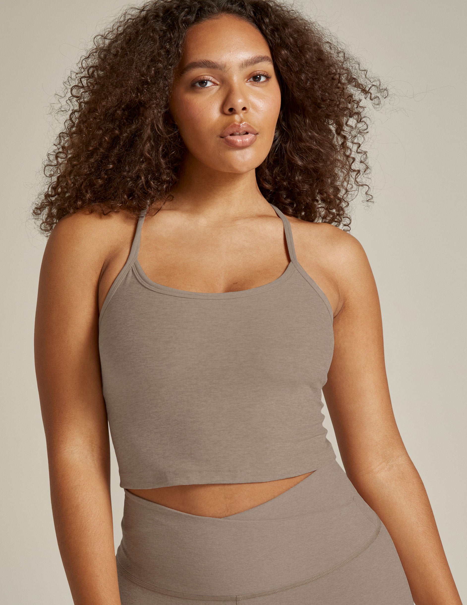 Spacedye Slim Racerback Cropped Tank - Image 5