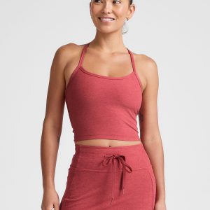 Spacedye Slim Racerback Cropped Tank