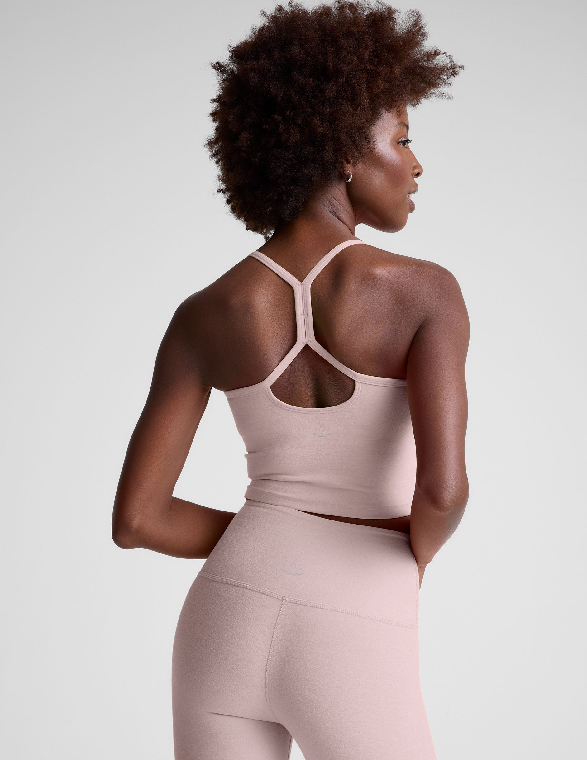Spacedye Slim Racerback Cropped Tank - Image 2
