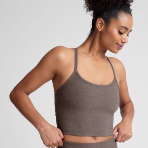 Spacedye Slim Racerback Cropped Tank