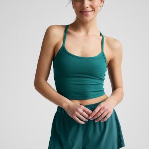 Spacedye Slim Racerback Cropped Tank