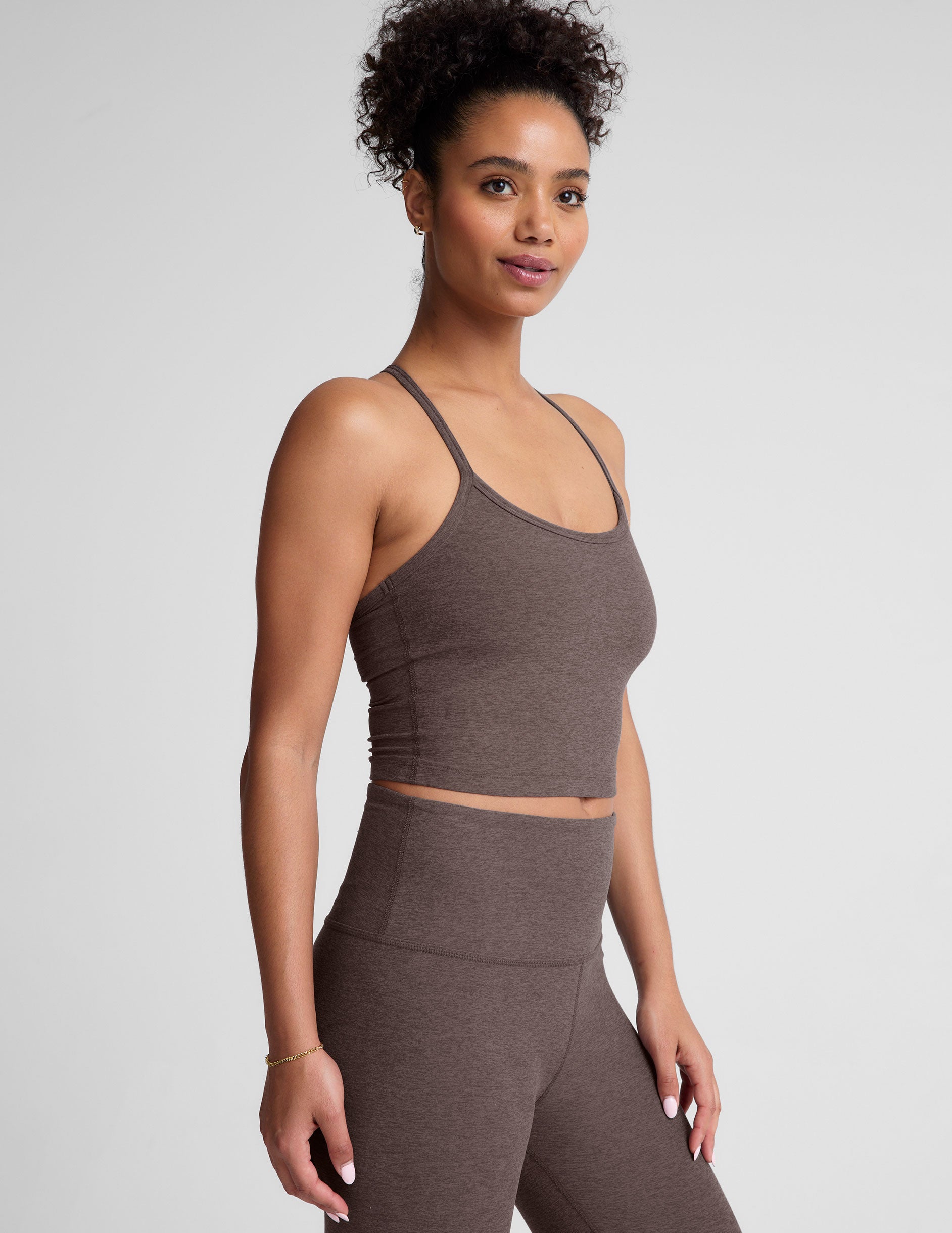 Spacedye Slim Racerback Cropped Tank - Image 3