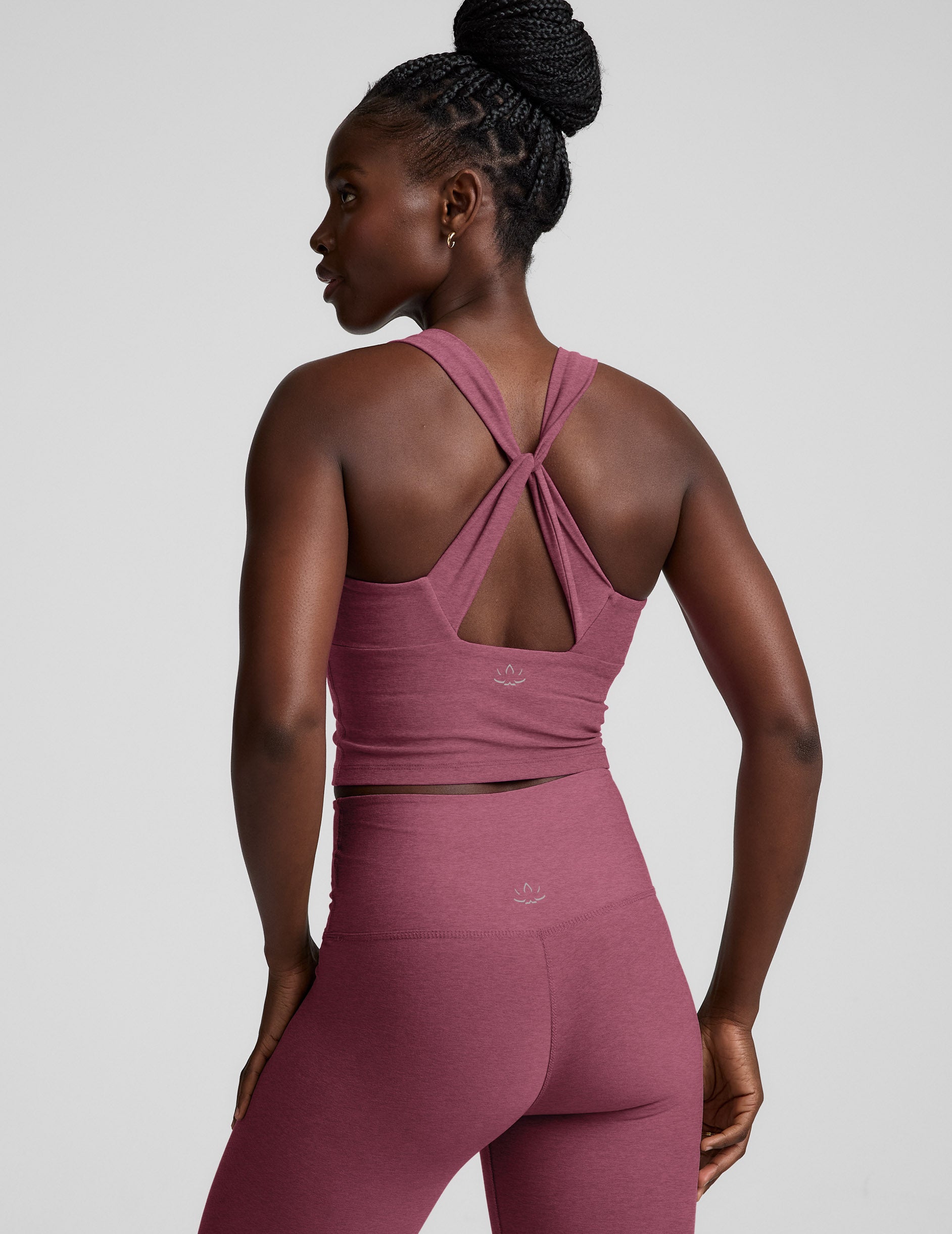 Spacedye Twist Through Cropped Tank - Image 3