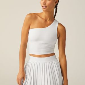 Spacedye The Bold Shoulder Cropped Tank