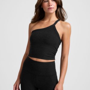 Spacedye Outset One Shoulder Cropped Tank
