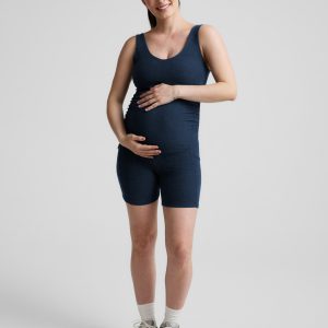 Spacedye Movin Mama Maternity Biker Jumpsuit