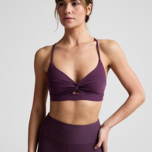 Spacedye Twist Front Strappy Bra